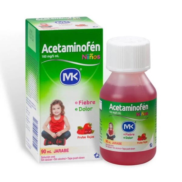 Acetaminofen Jarabe 160mg